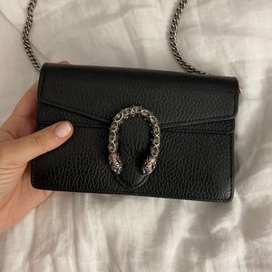 Gucci Dionysus leather super mini bag